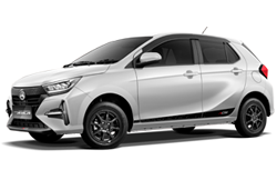 Daihatsu Ayla Medan White