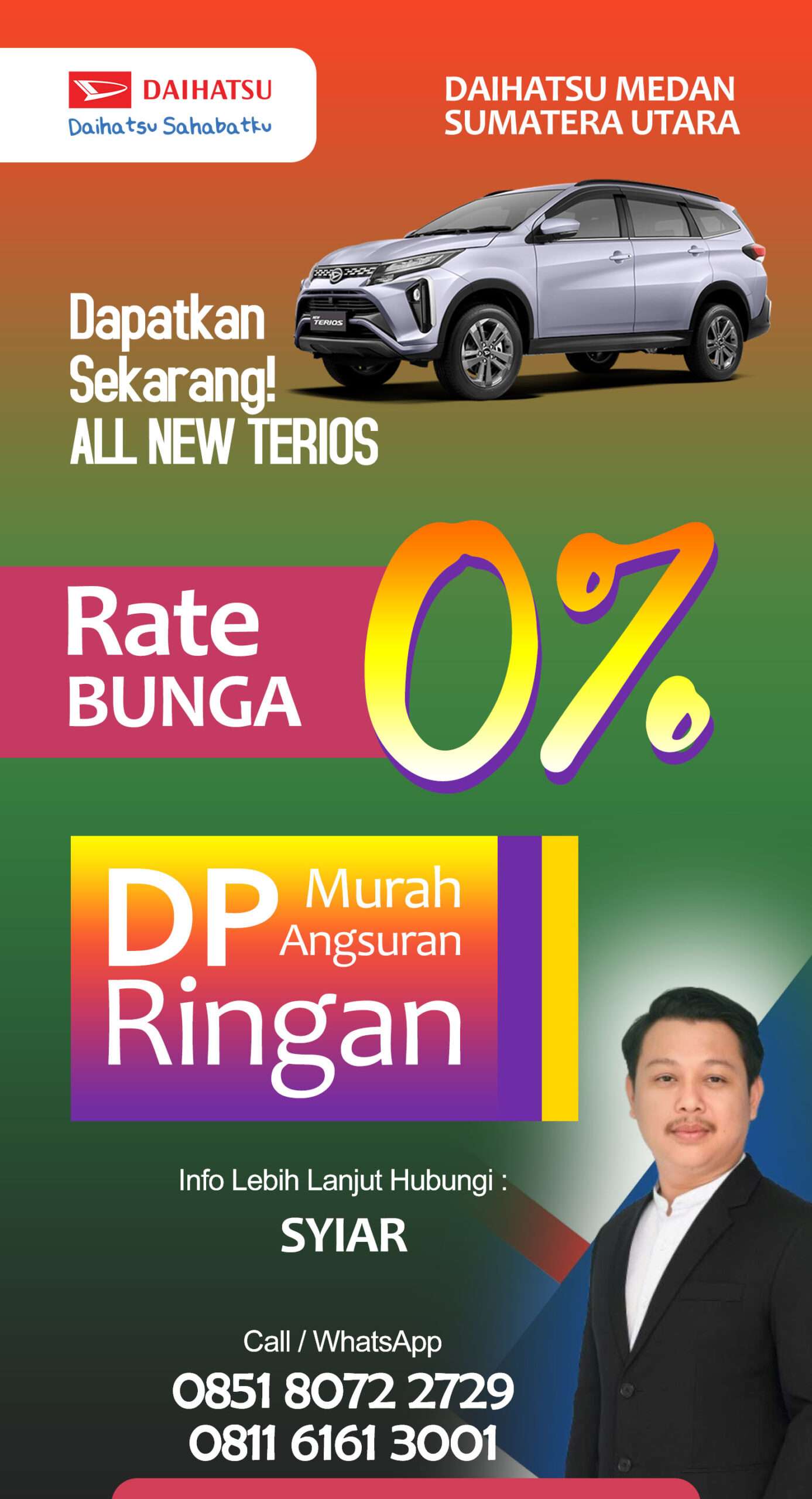 Daihatsu Terios Medan 2025 Price @ Promo 2025 Daihatsu Terios Medan 2025 Price @ Promo 2025