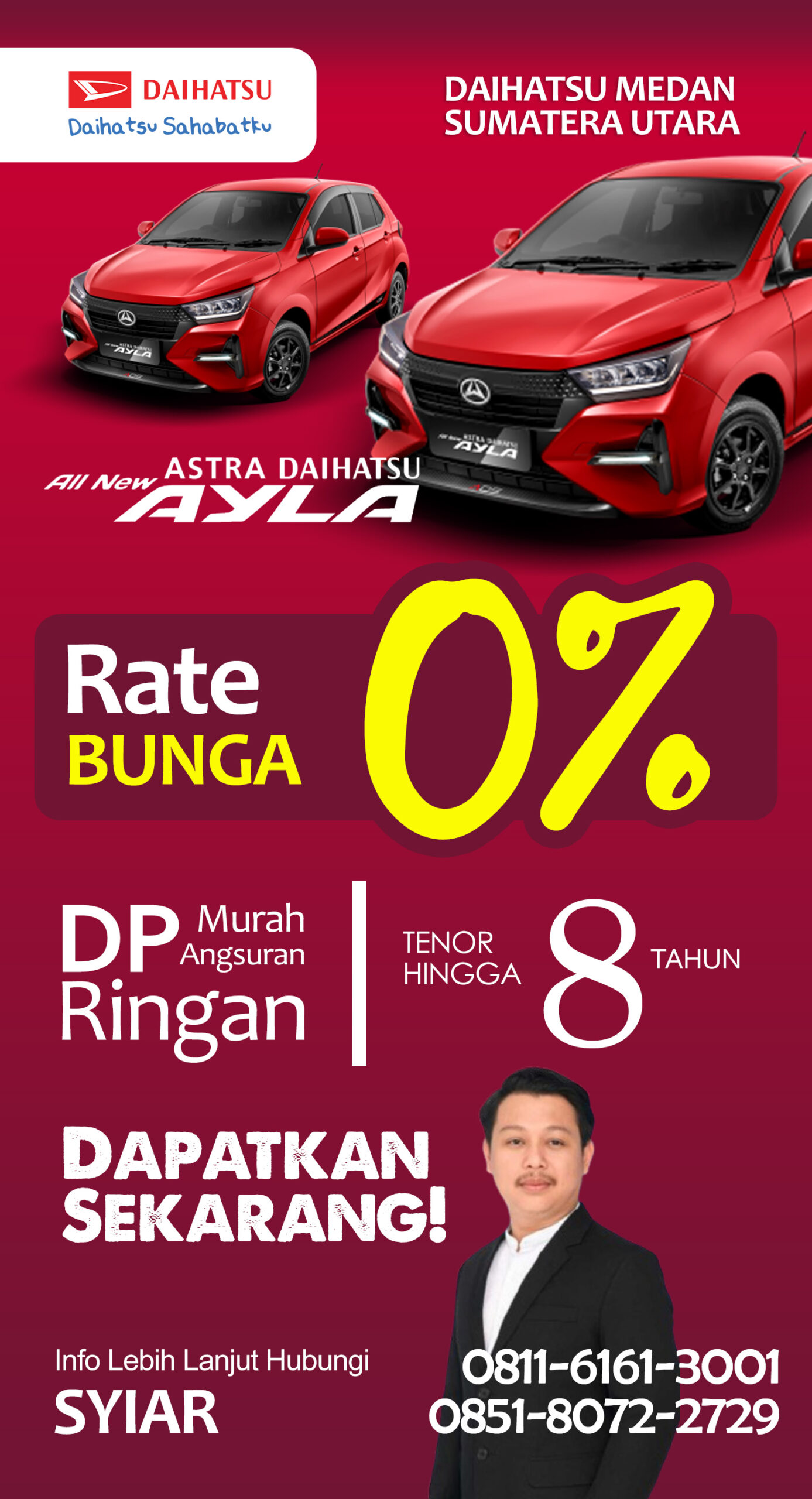 Daihatsu Medan Harga Ayla Promo
